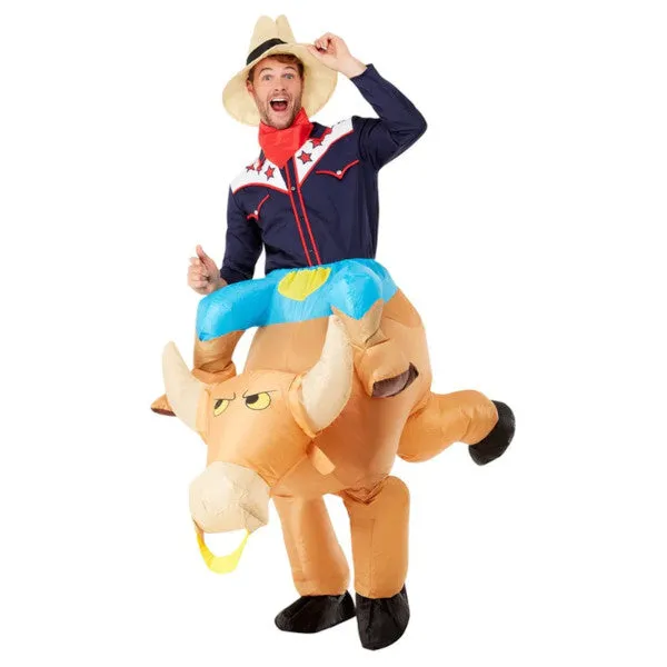 Inflatable Ride A Bull Costume