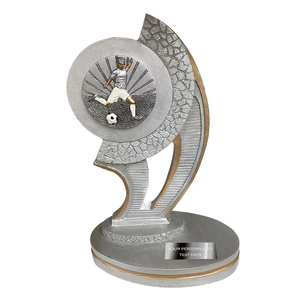IO Silver Football Resin Trophy Award (1351/2/3)