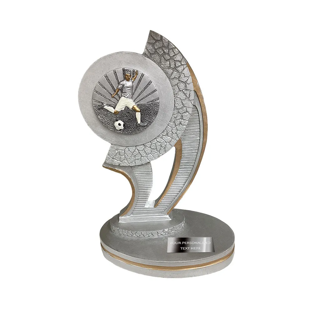 IO Silver Football Resin Trophy Award (1351/2/3)