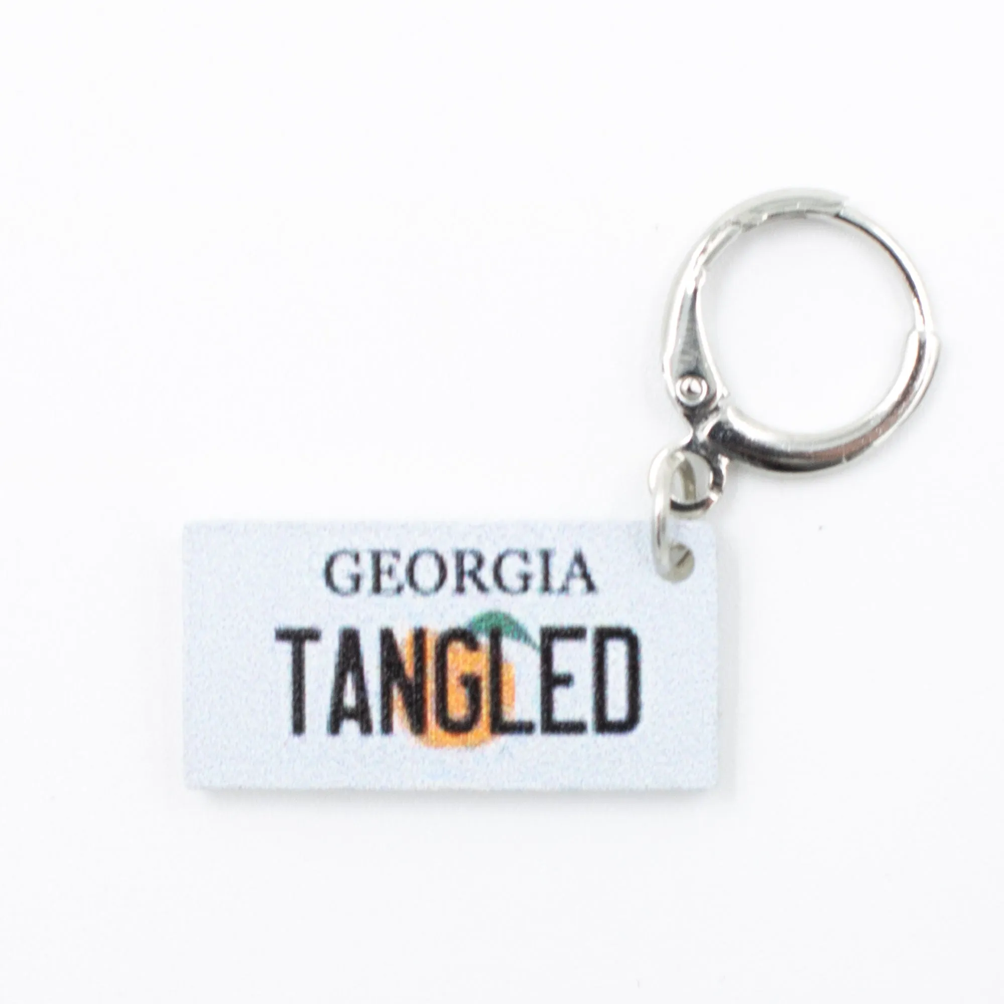 Jimmy Beans Wool State Stitch Markers - Georgia