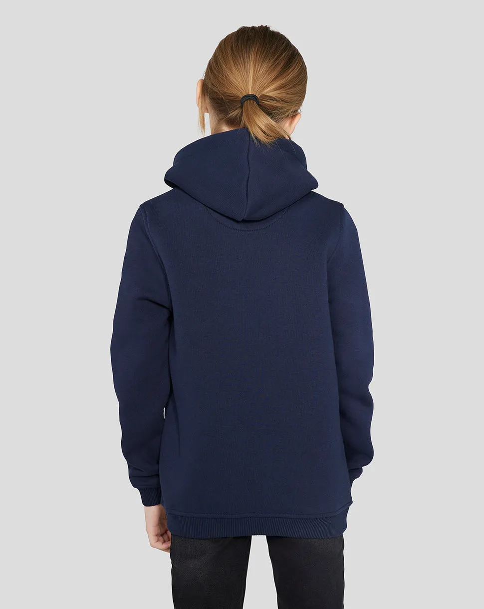 Junior Oracle Red Bull Racing Core Overhead Hoodie - Night Sky