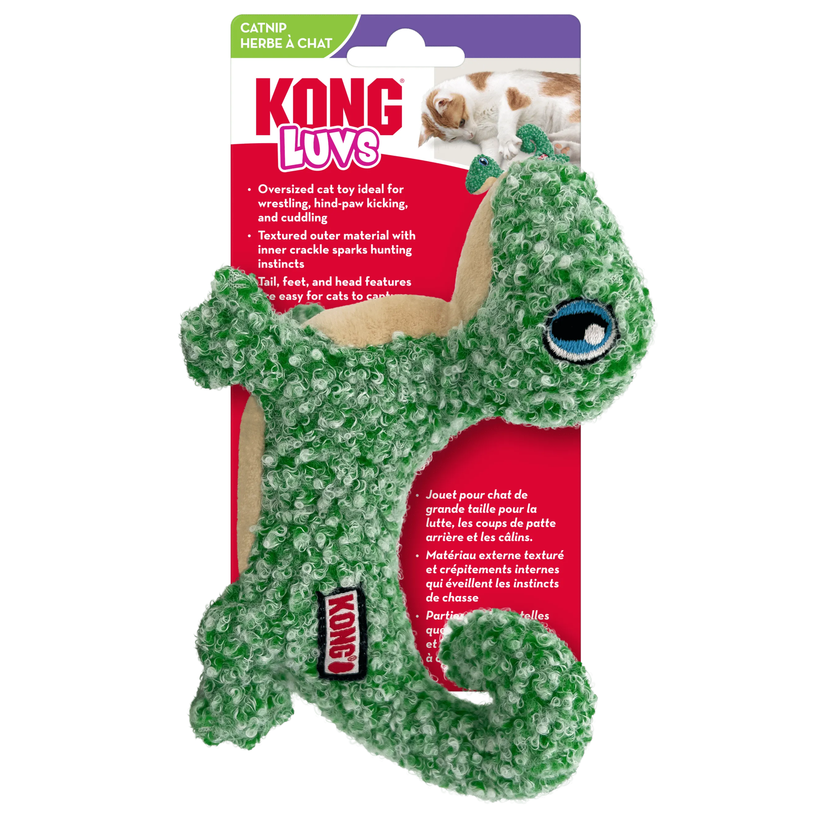 KONG Luvs Lizard Cat Toy