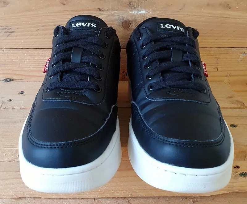 Levi's Classic Low Leather Trainers UK6/US7.5/EU39 D7005-0011 Black/White/Red