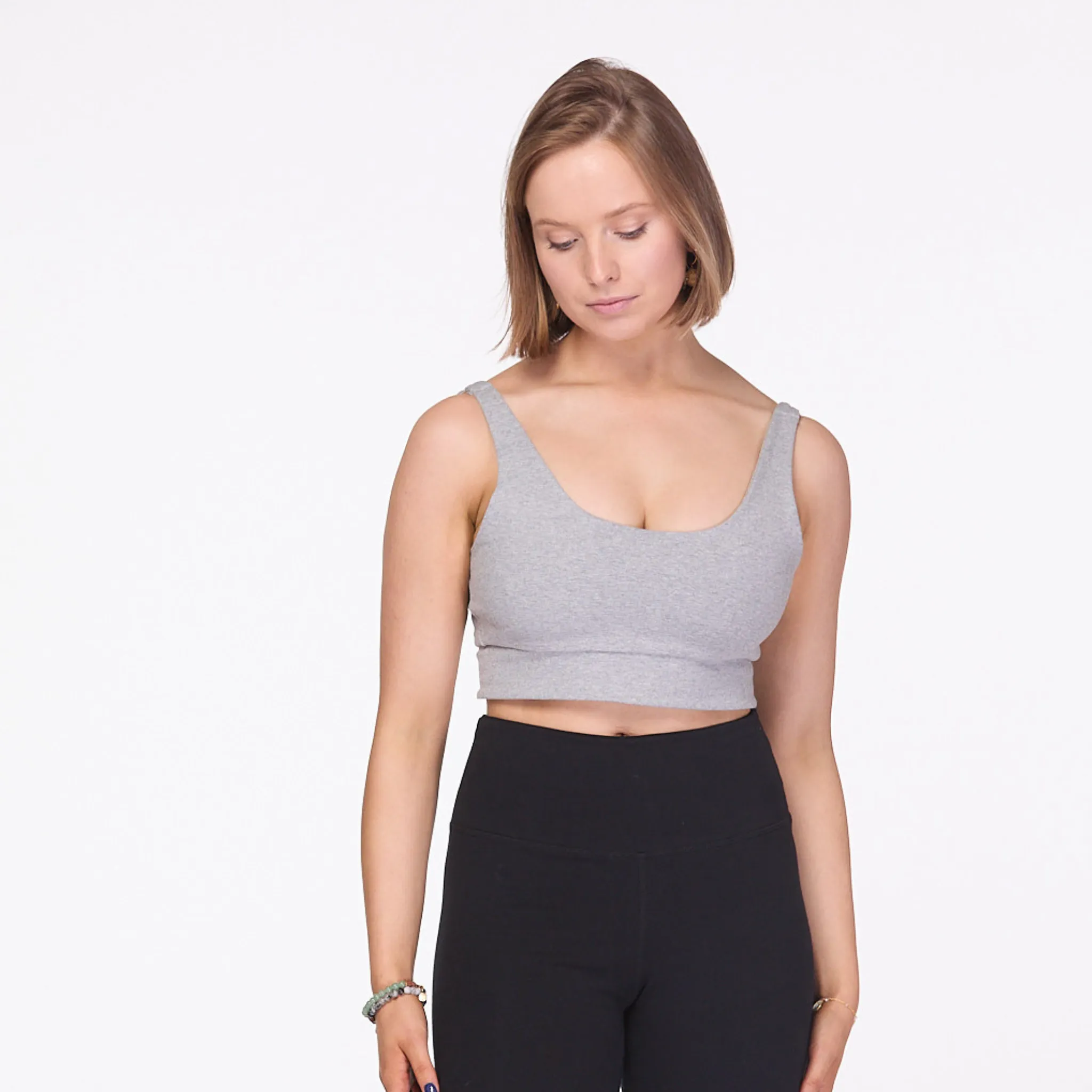 Lotus Bra | Grey