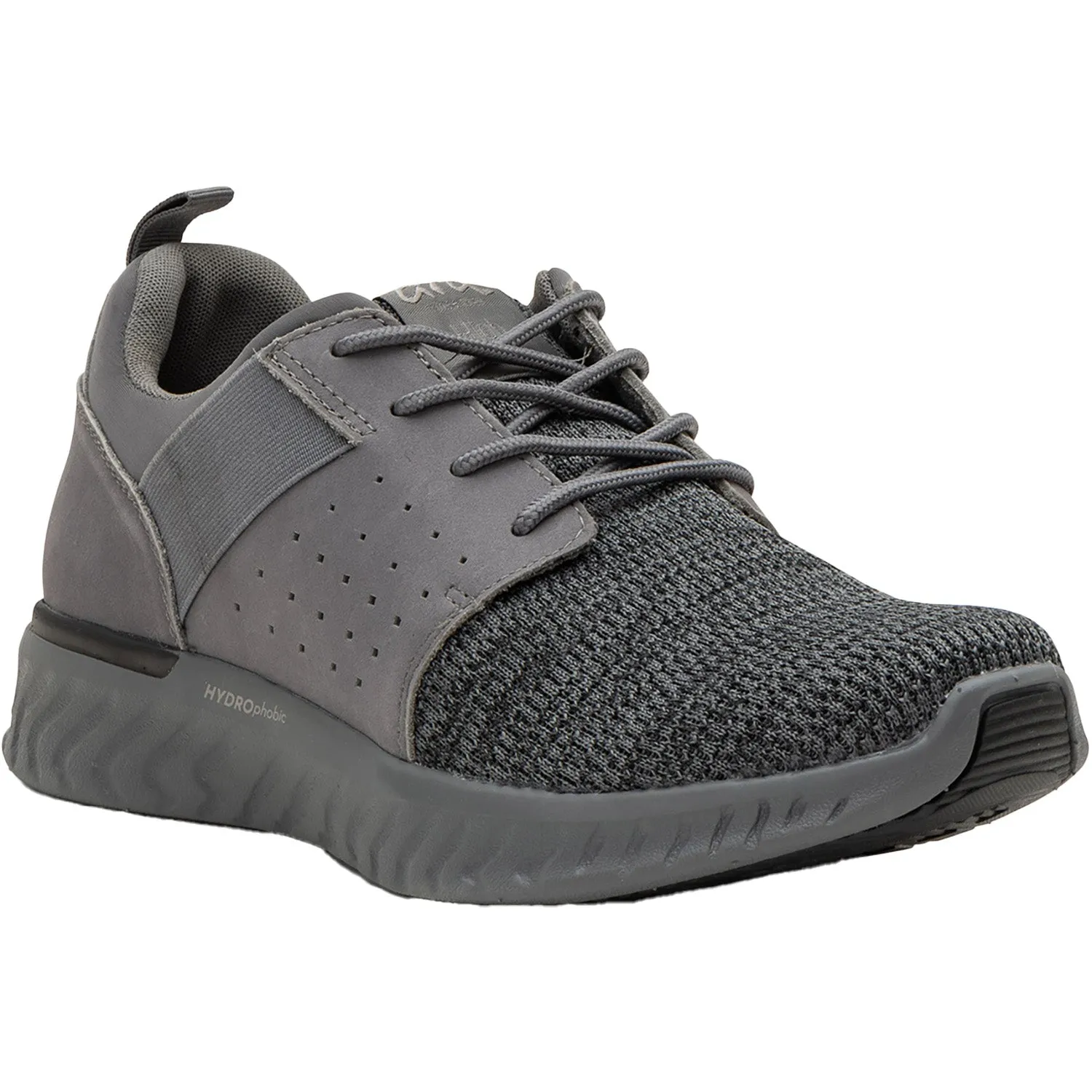Men's Ara Stoughton Grey Knit/Nubuck