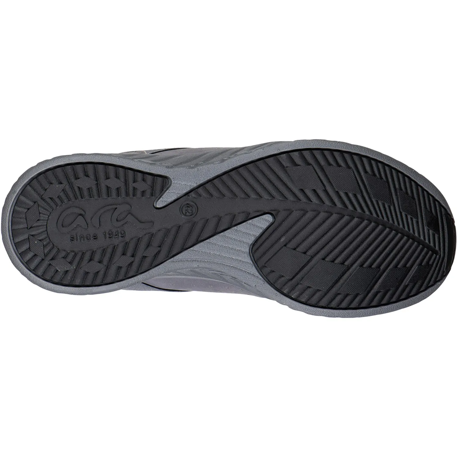Men's Ara Stoughton Grey Knit/Nubuck