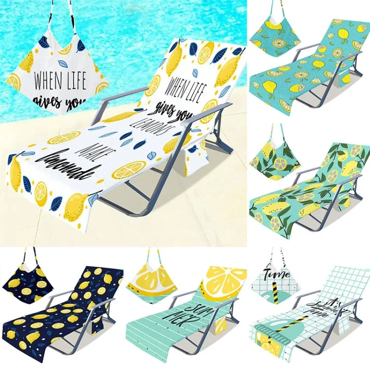 Microfiber Beach Recliner Cover Absorbent Quick Dry Recliner Mat(3)