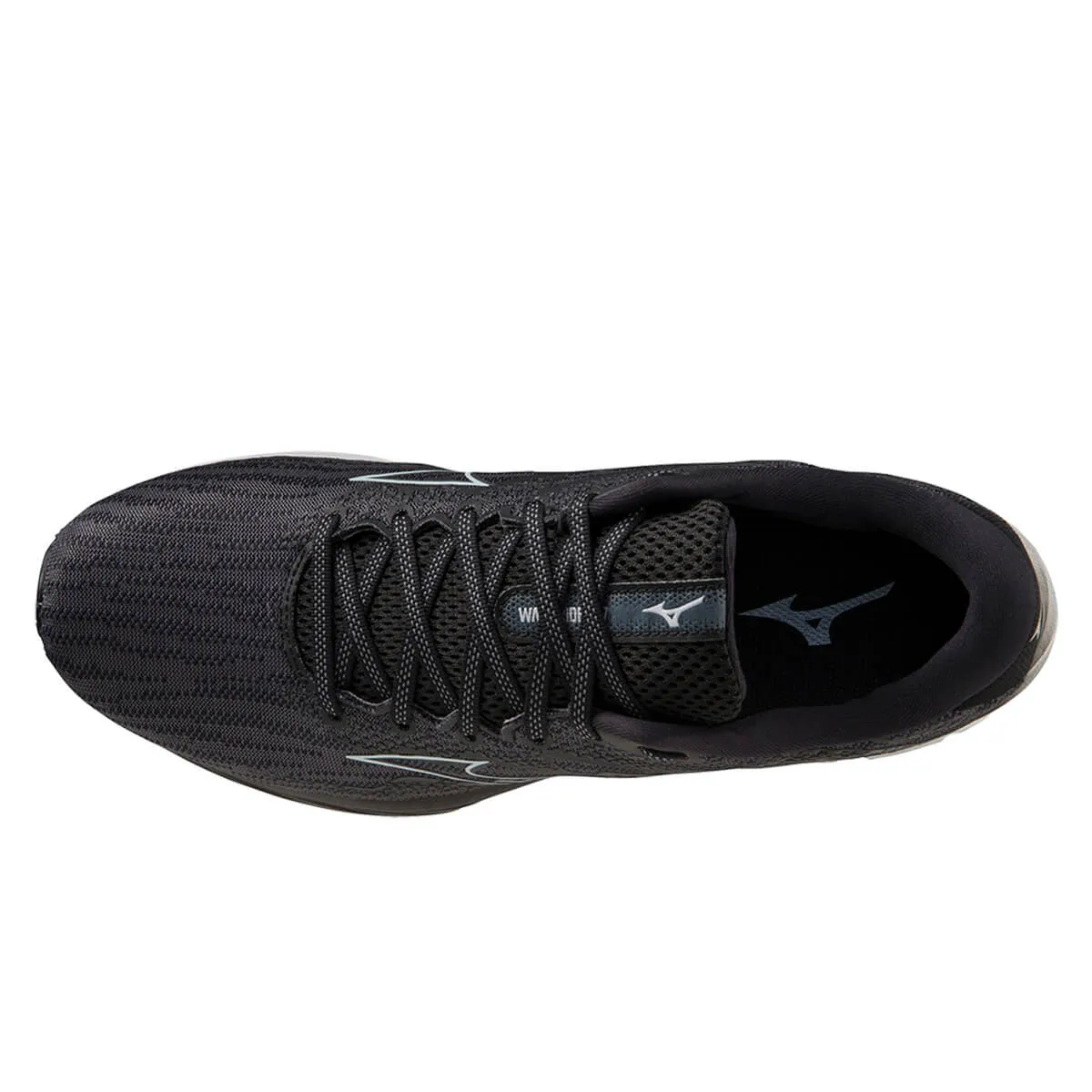 Mizuno Wave Rider 27 Mens | Ebony/iblue/black