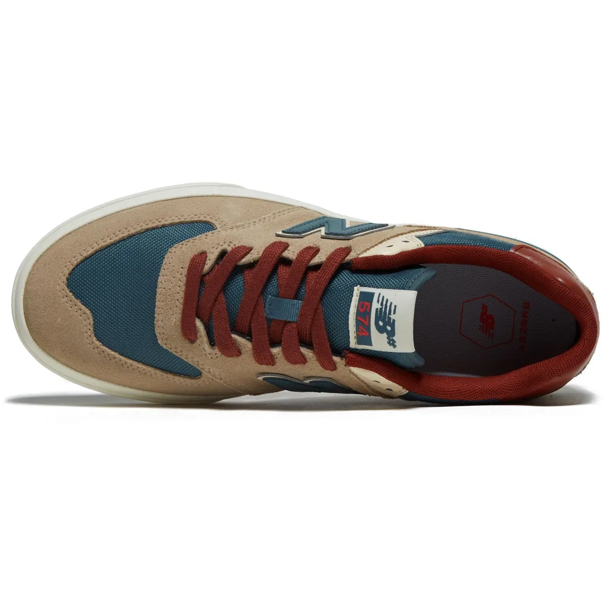 New Balance 574 Vulc Shoes - Tan/Sage