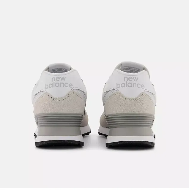New Balance WL574EVW Sneaker- Nimbus Cloud/White