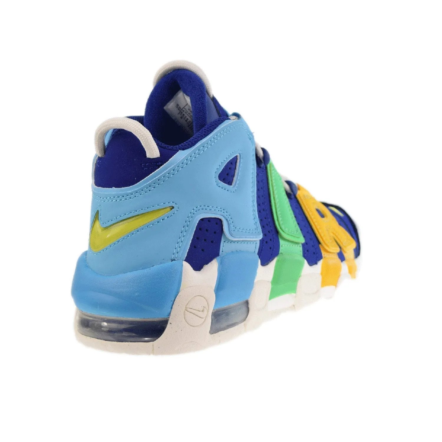 Nike Air More Uptempo (GS) Big Kids' Shoes Deep Royal Blue-Baltic Blue