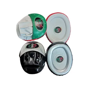 NO BOXING NO LIFE MUAY THAI BOXING MMA PUNCHING FOCUS MITTS PADS 2 Colours