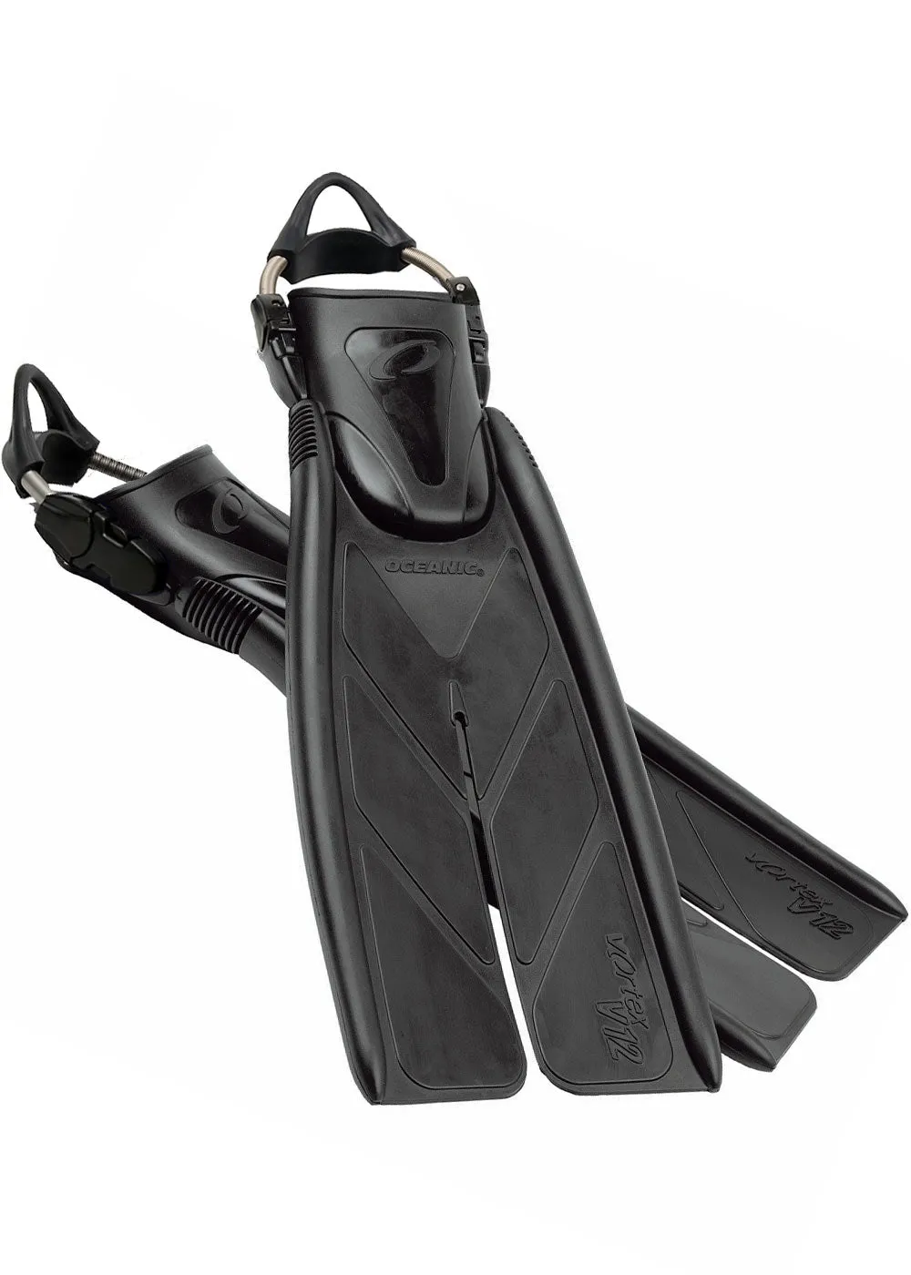 Oceanic Vortex V12 Fins w. Spring strap