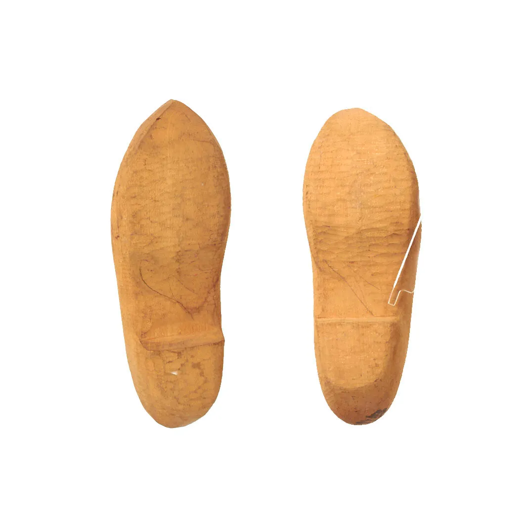 Original U.S. WWII Bring Back French Sabot Wooden Clogs From “Normandy Beach Head June 1944”