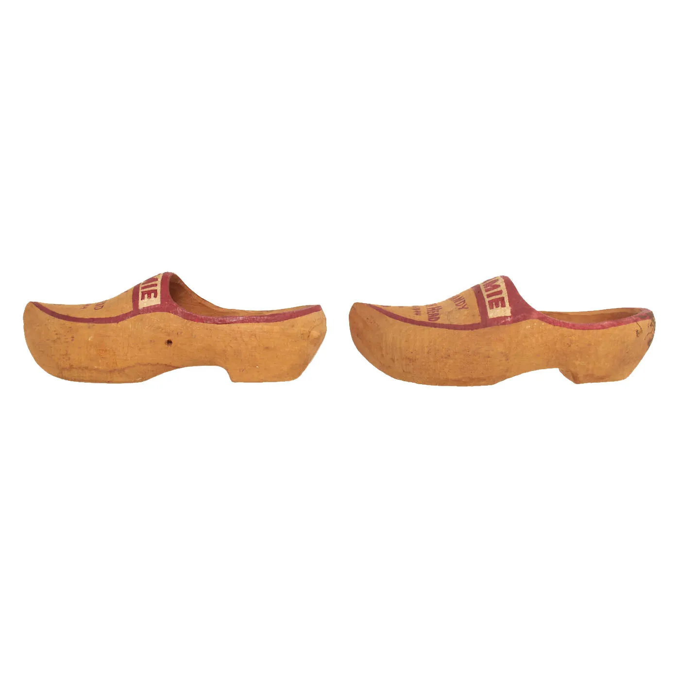 Original U.S. WWII Bring Back French Sabot Wooden Clogs From “Normandy Beach Head June 1944”