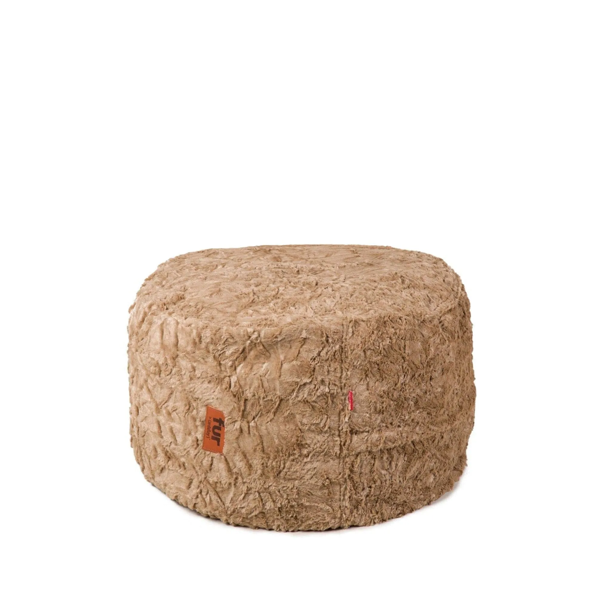 Pouf Footstool - Faux Fur