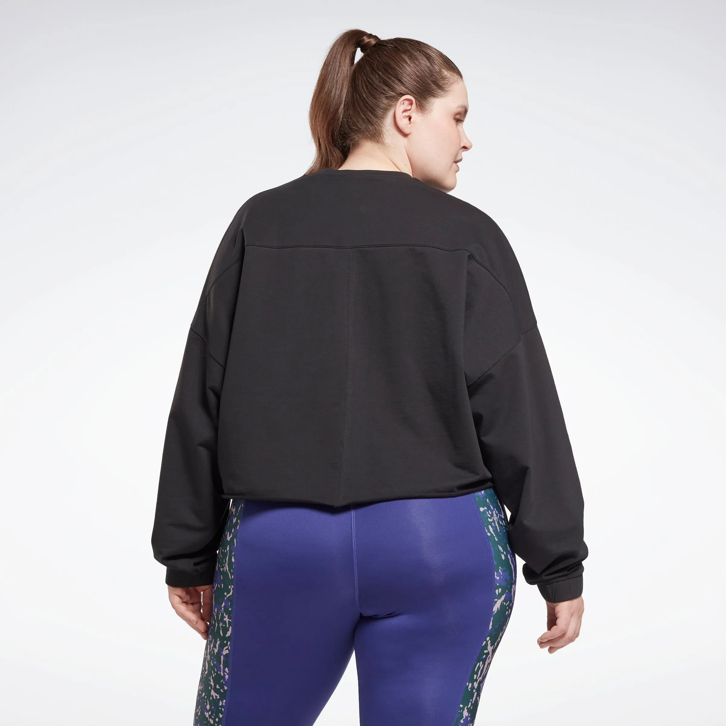 Reebok Apparel Women Modern Safari Coverup (Plus Size) Black