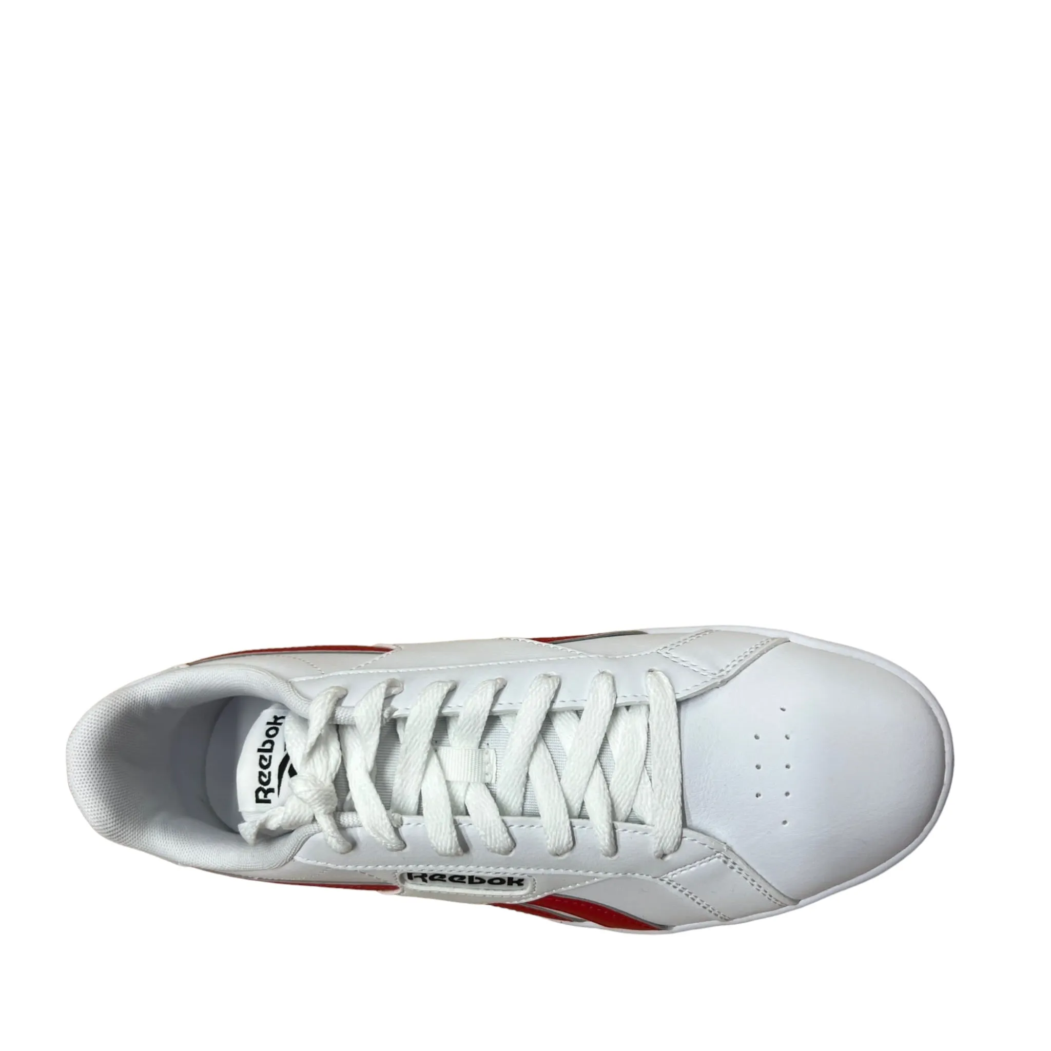 .Reebok Mens Court Retro Red/Black Shoes (RBK112778) - RCR - R1L5