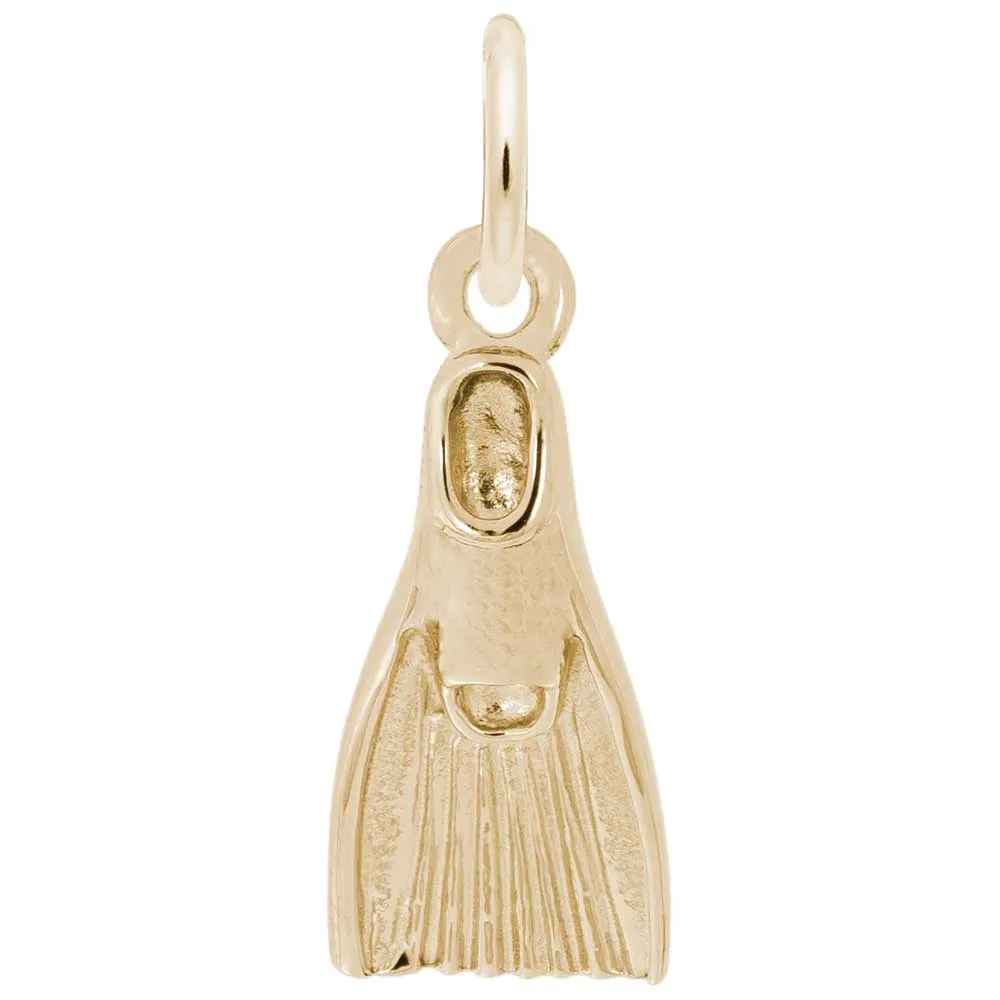 Rembrandt Charms - New Swim Fin Charm - 6304