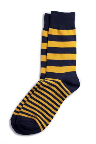 Richer Poorer - Walk On Navy Socks