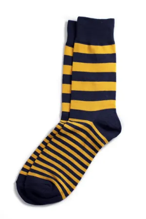 Richer Poorer - Walk On Navy Socks