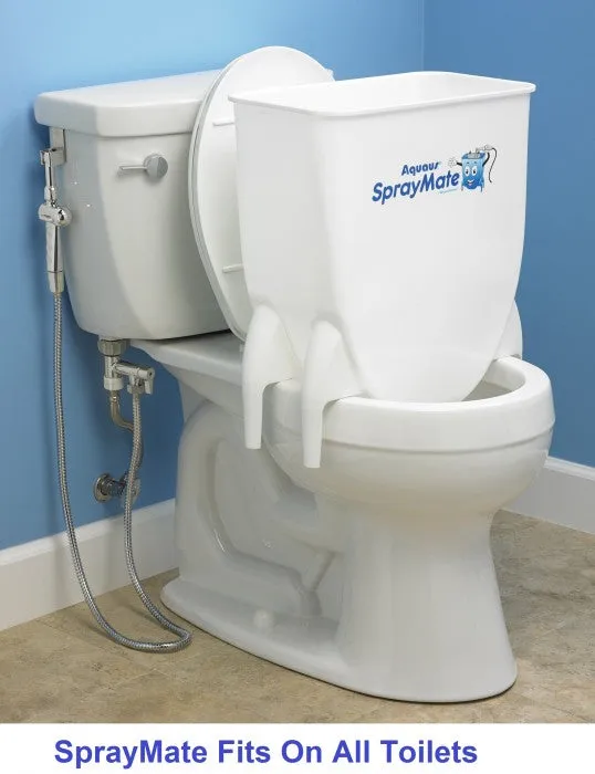 RinseWorks Aquaus :: SprayMate Bundle - Cloth Diaper Sprayer Splatter Shield   Diaper Sprayer