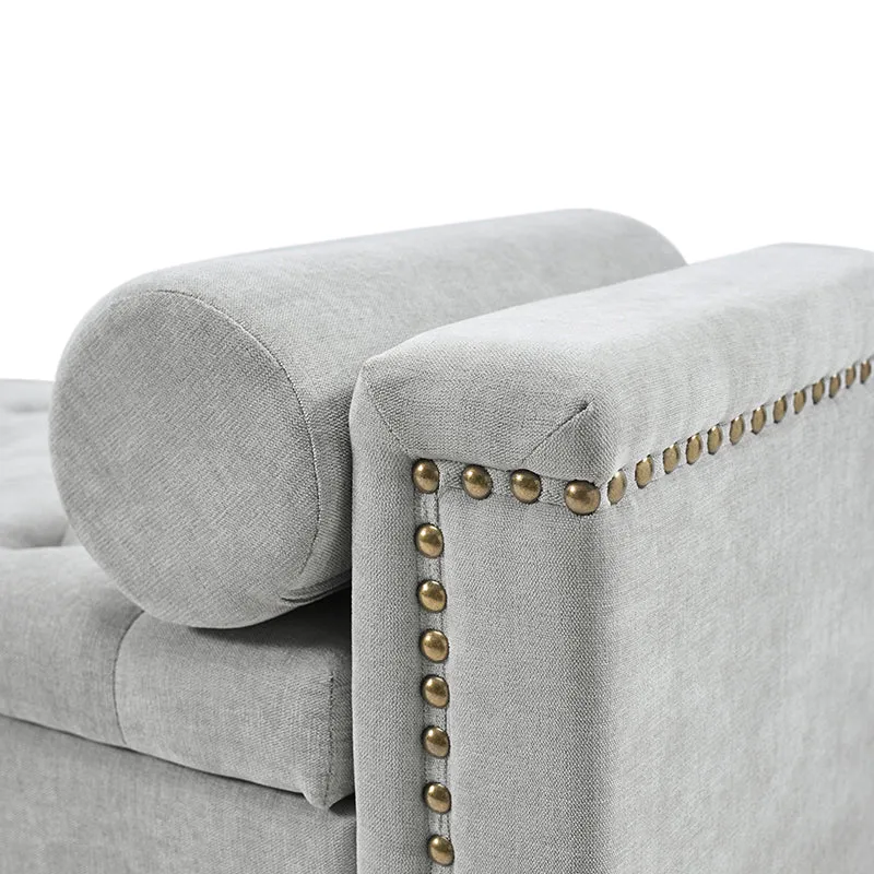 Rosana Storage Bench with Waterproof Fabric