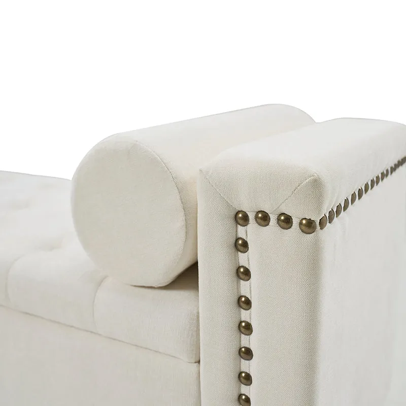 Rosana Storage Bench with Waterproof Fabric
