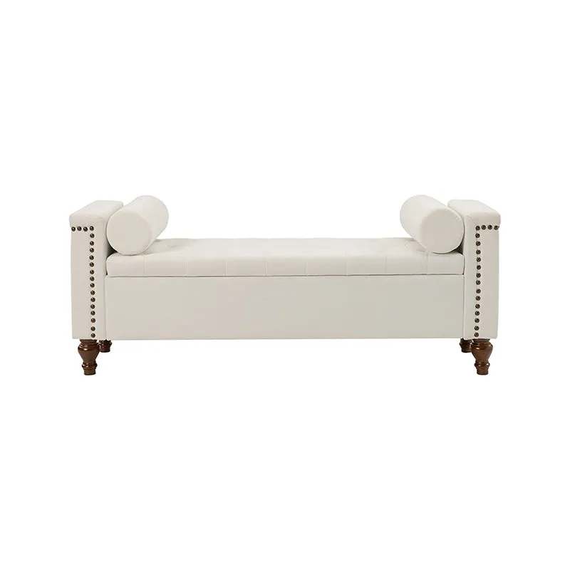 Rosana Storage Bench with Waterproof Fabric