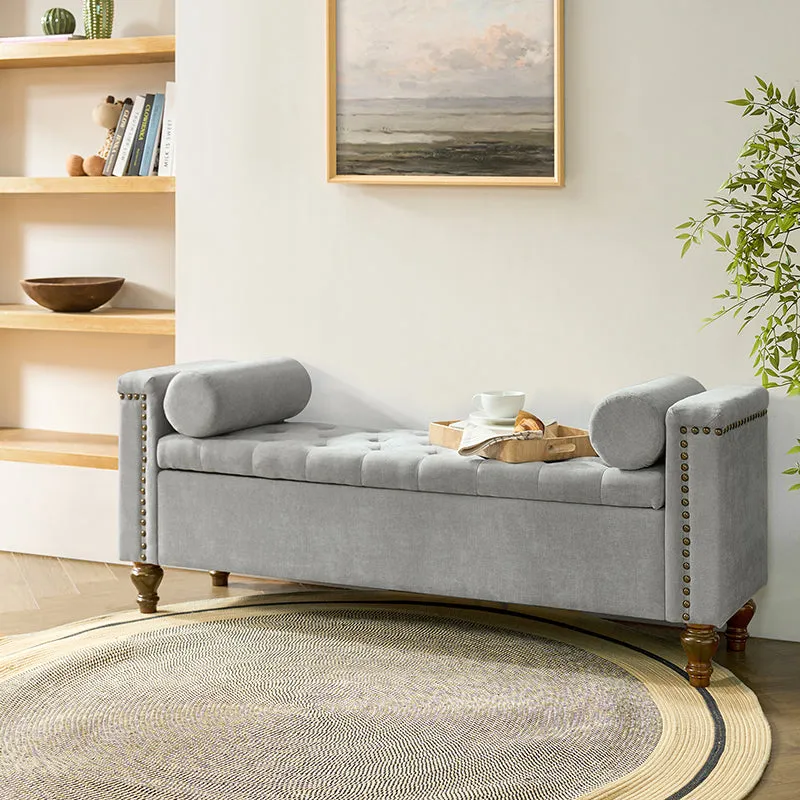 Rosana Storage Bench with Waterproof Fabric