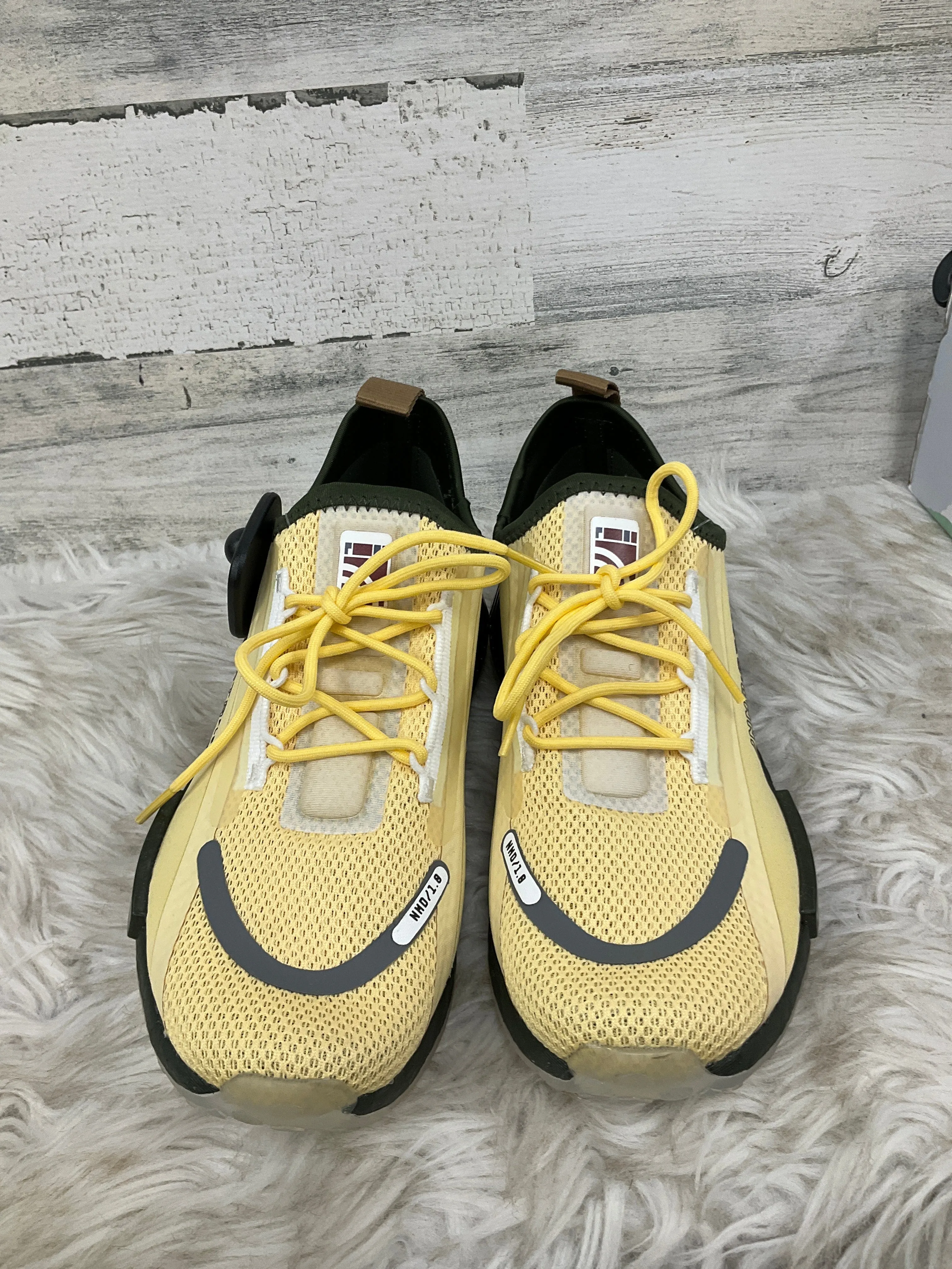 Shoes Athletic By Adidas In Yellow, Size: 6.5