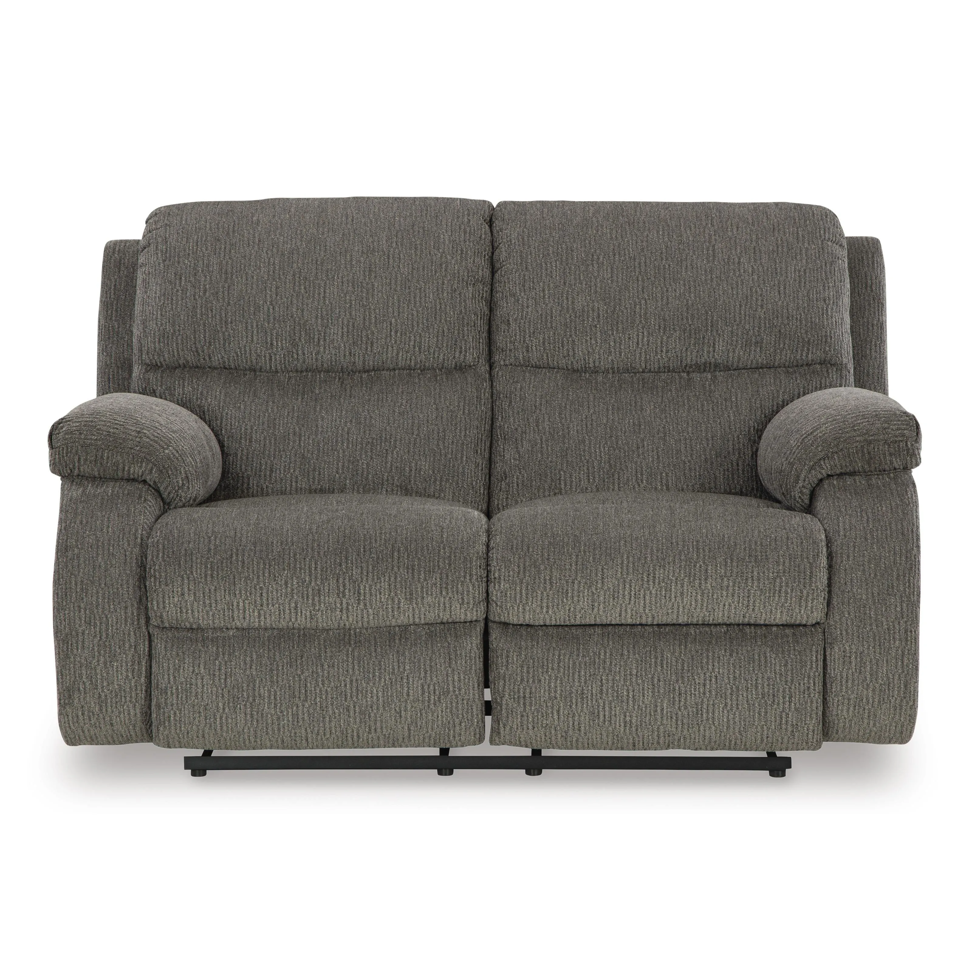 Signature Design by Ashley Scranto Reclining Fabric Loveseat 6650286C