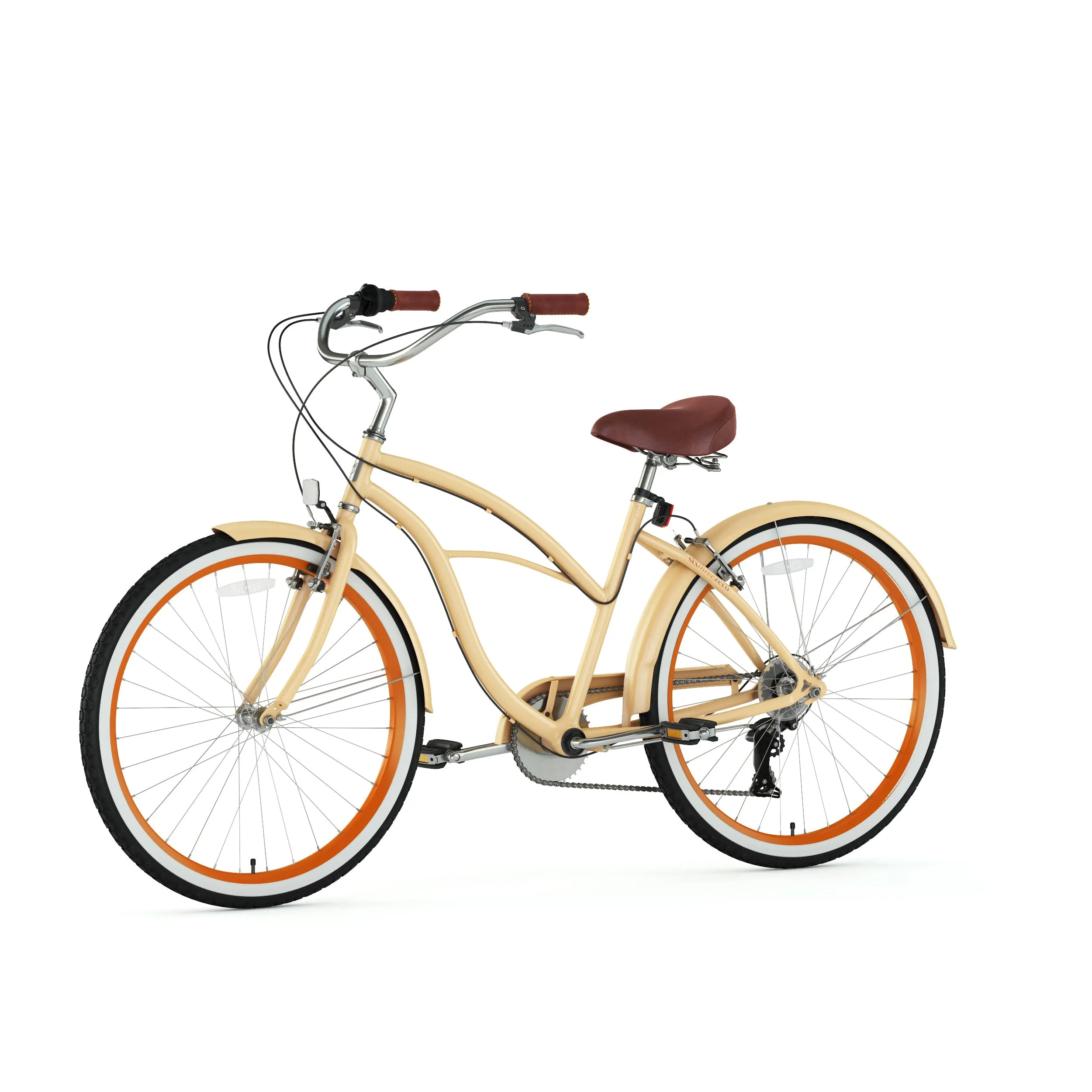 sixthreezero Scholar Women 7 Speed  26" Cruiser Bicycle