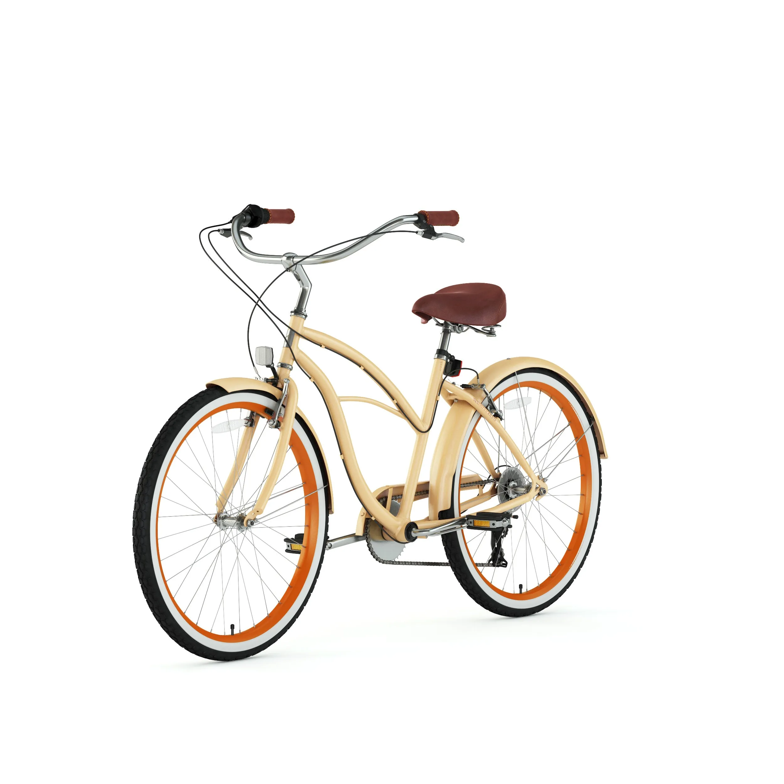 sixthreezero Scholar Women 7 Speed  26" Cruiser Bicycle