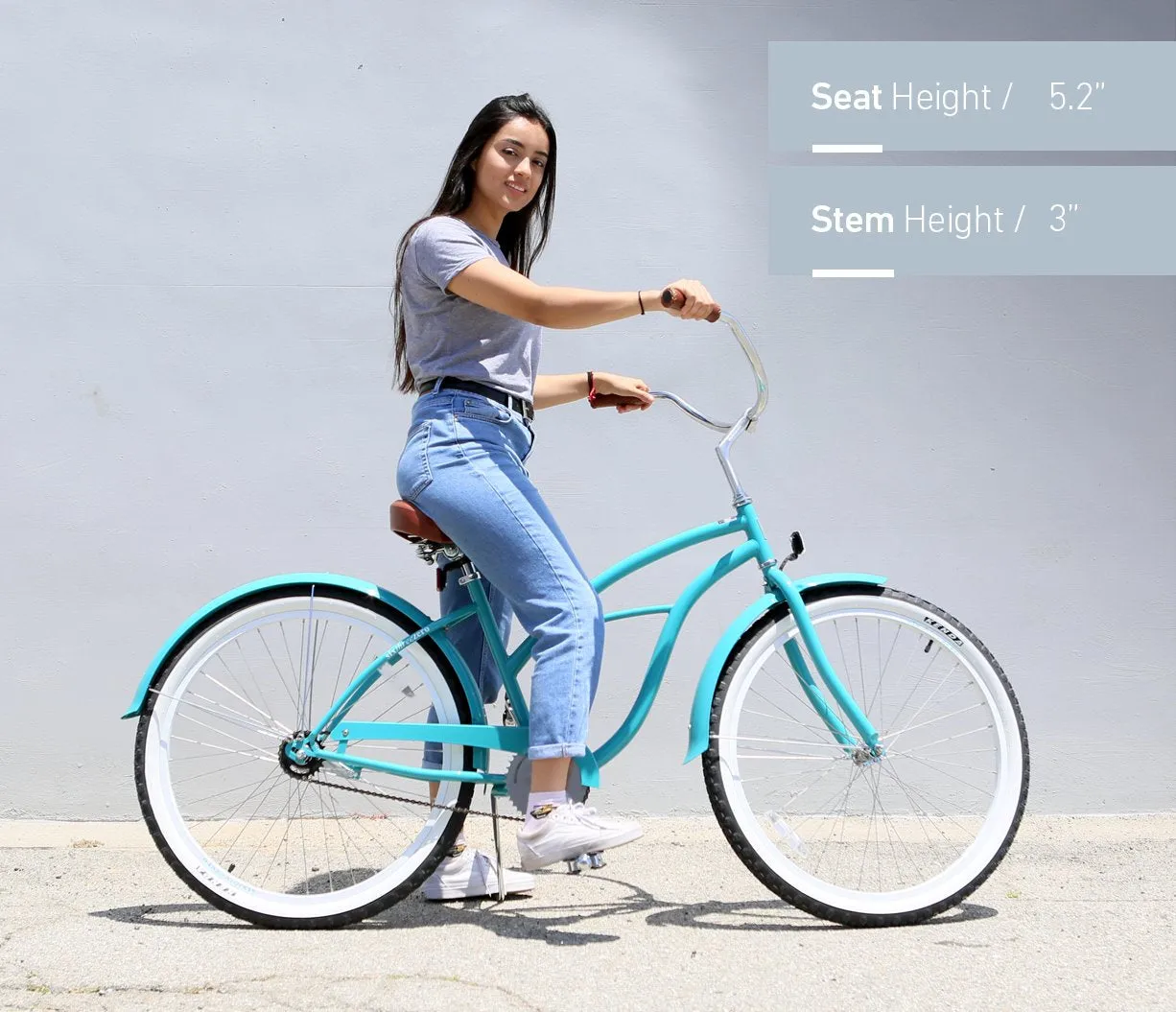 sixthreezero Scholar Women 7 Speed  26" Cruiser Bicycle