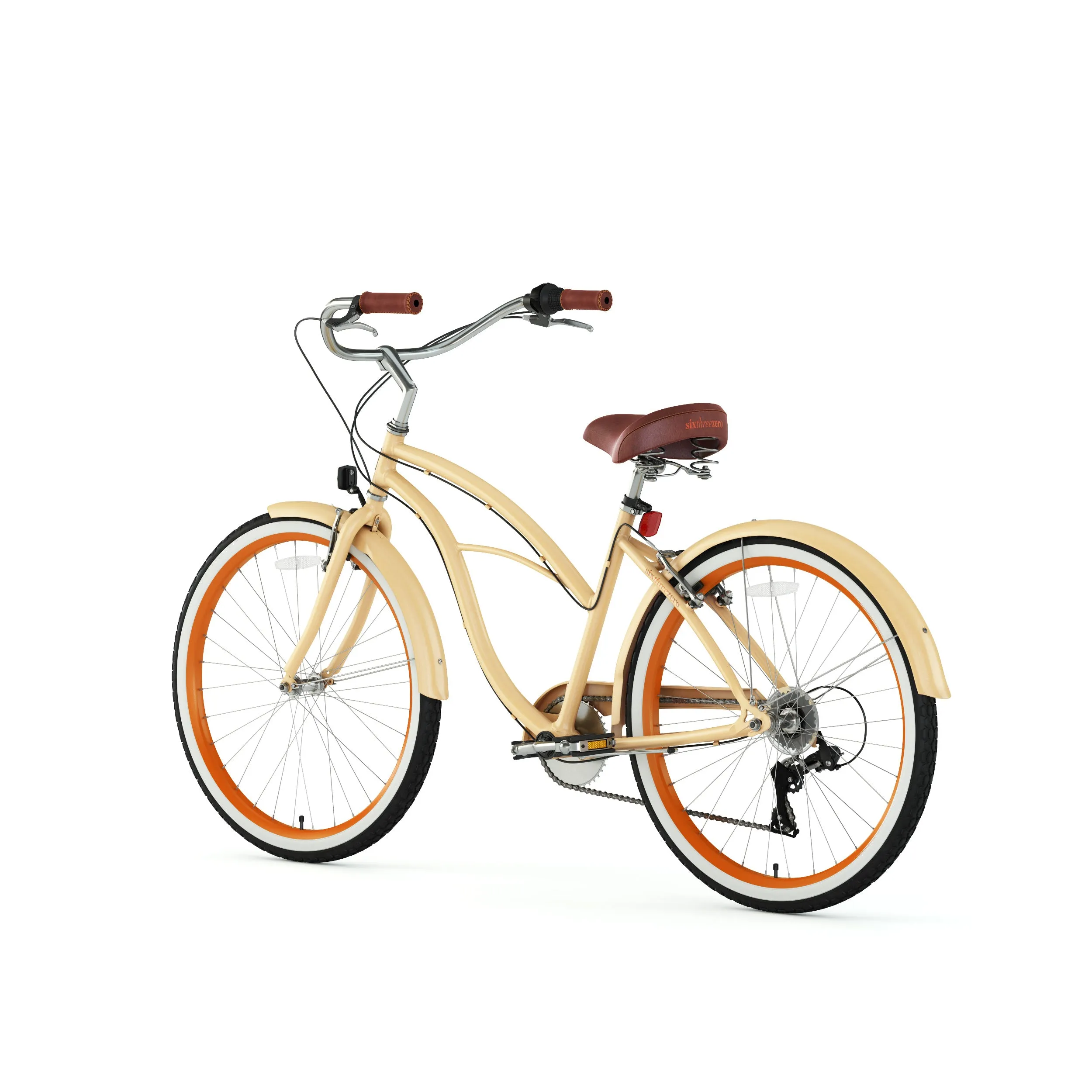 sixthreezero Scholar Women 7 Speed  26" Cruiser Bicycle