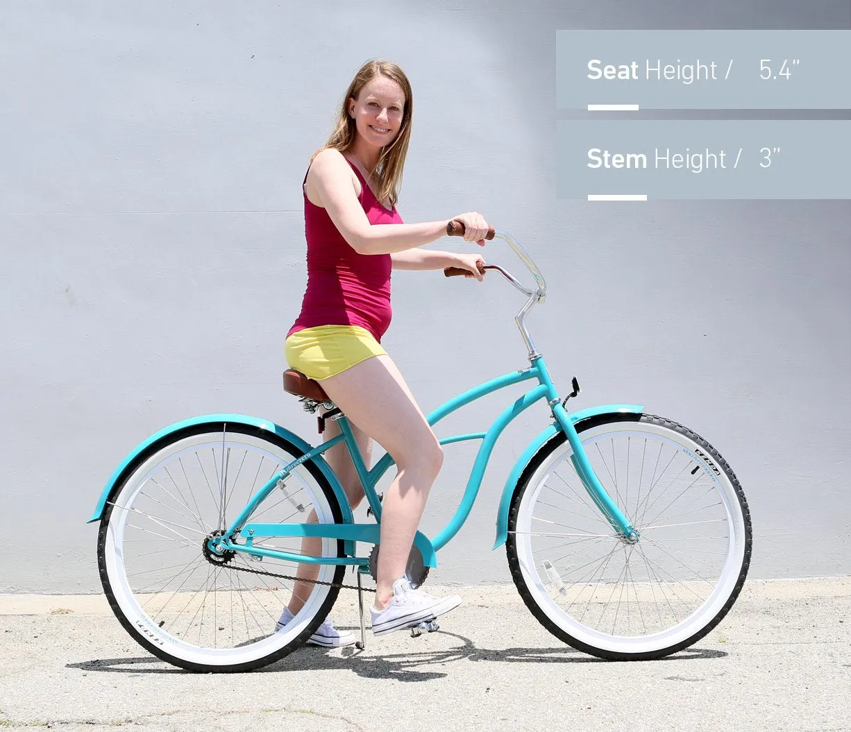 sixthreezero Scholar Women 7 Speed  26" Cruiser Bicycle