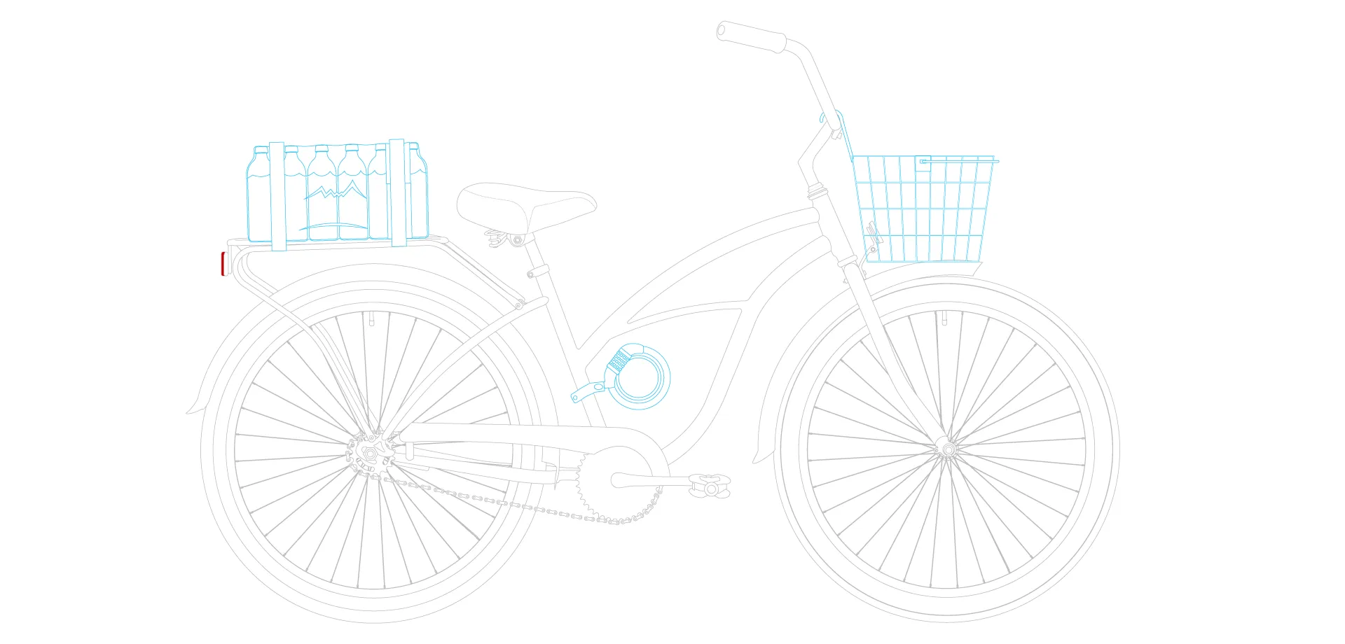 sixthreezero Scholar Women 7 Speed  26" Cruiser Bicycle