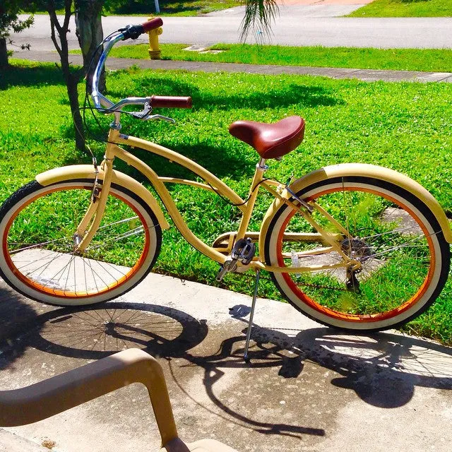sixthreezero Scholar Women 7 Speed  26" Cruiser Bicycle