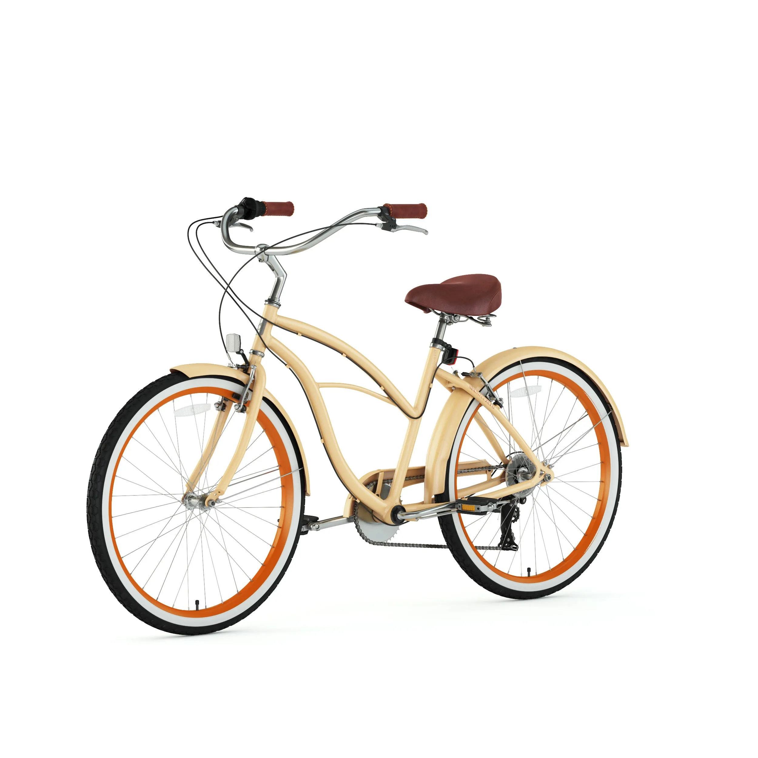 sixthreezero Scholar Women 7 Speed  26" Cruiser Bicycle