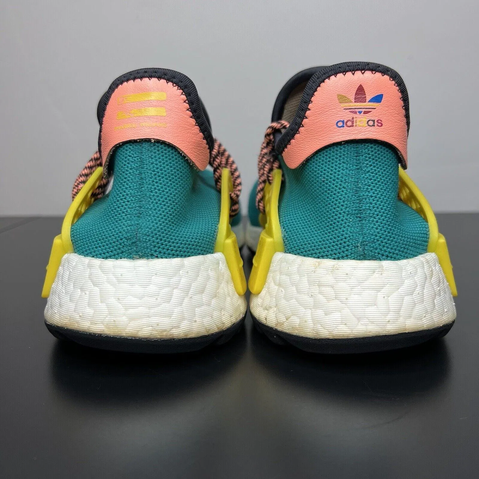 Size 5 - adidas NMD Human Race Trail x Pharrell Sun Glow 2017