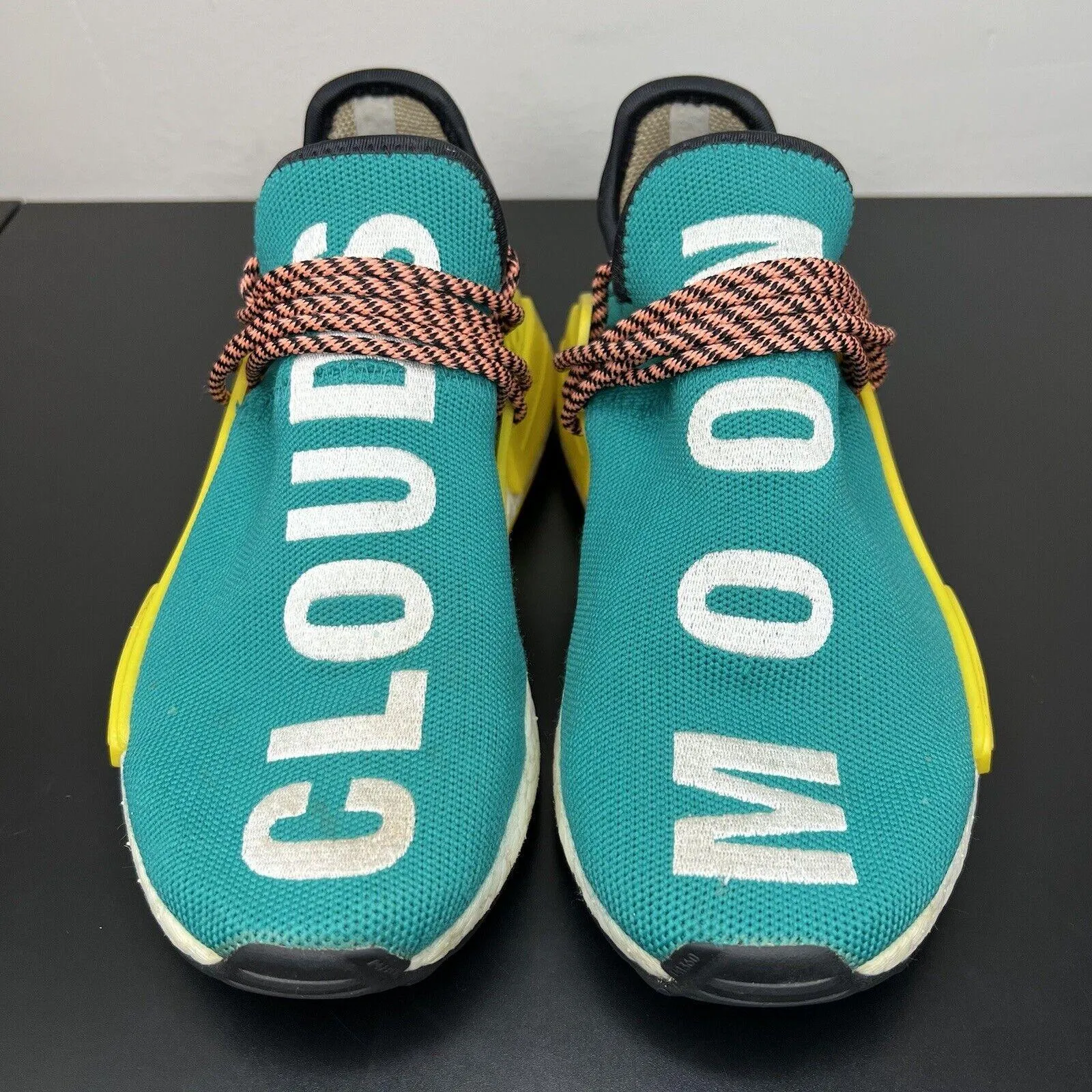 Size 5 - adidas NMD Human Race Trail x Pharrell Sun Glow 2017