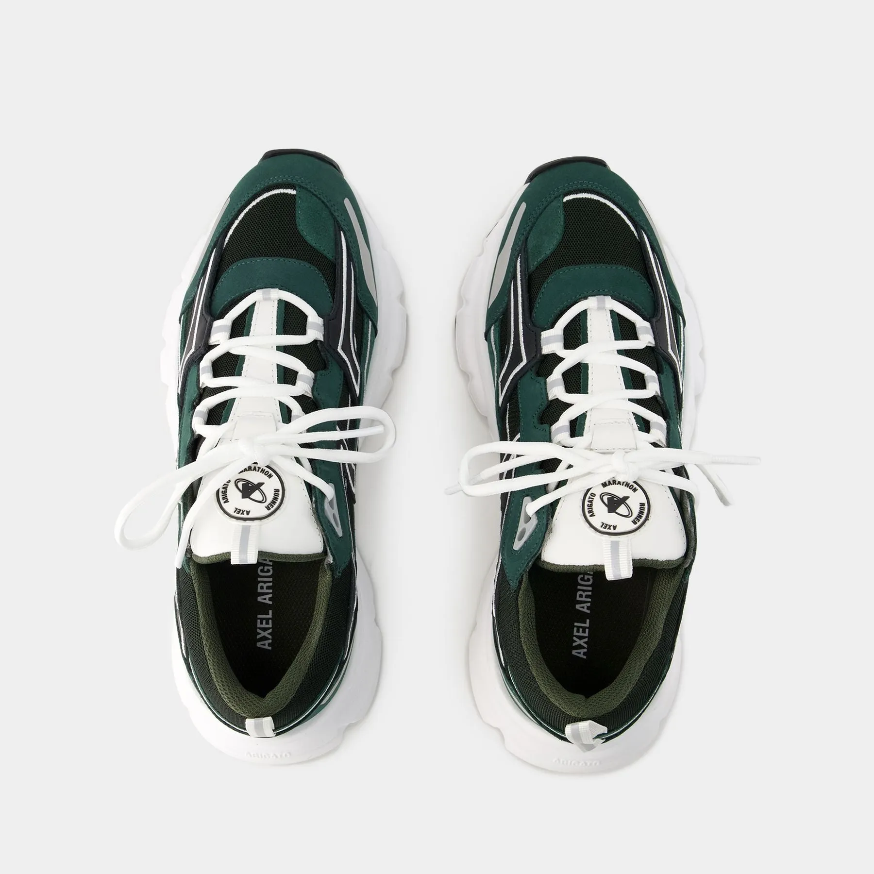 Sneakers Marathon R Trail - Axel Arigato - Cuir - Vert/Noir