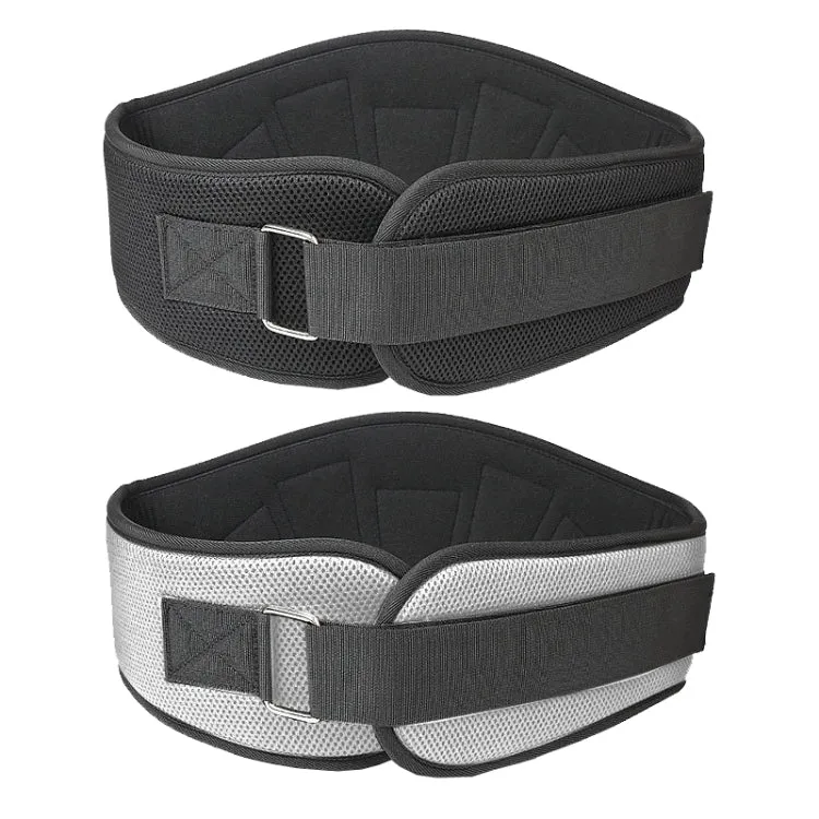 Sports Waist Support Squat Weightlifting Training Belt, Size: XL(Black)