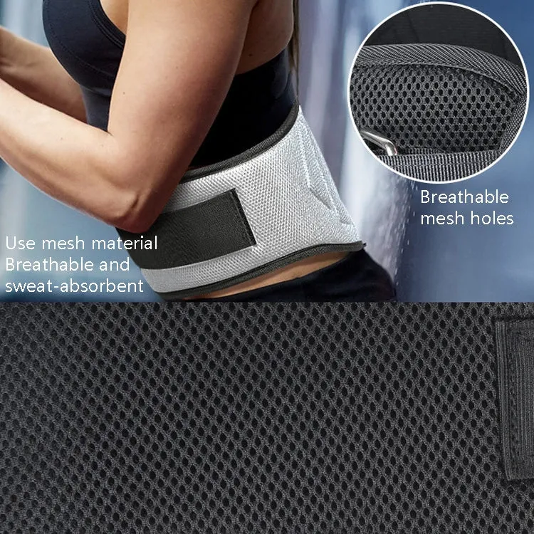 Sports Waist Support Squat Weightlifting Training Belt, Size: XL(Black)