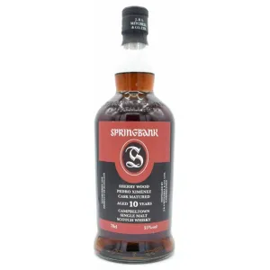 Springbank 10 Year Old Sherry PX