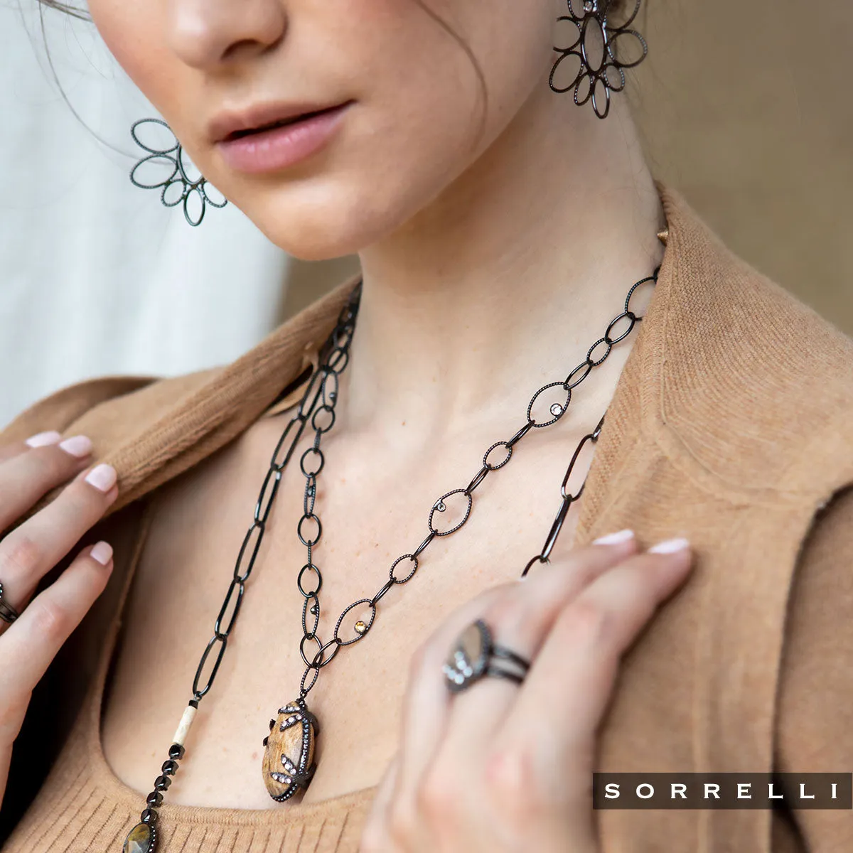 Sydney Statement Earrings - EEU22GMGNS