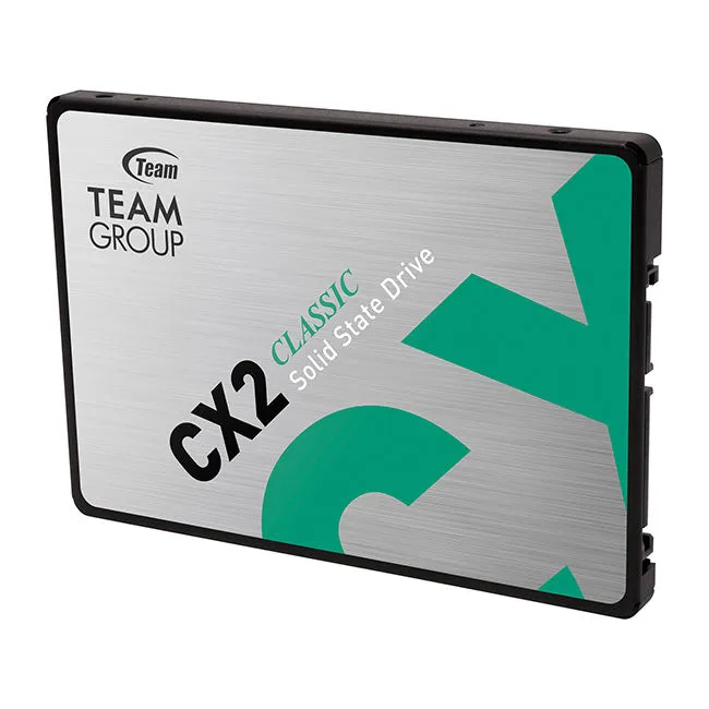 TEAM GROUP CX2 2.5" 512GB SATA III, INTERNAL SOLID STATE DRIVE (SSD)