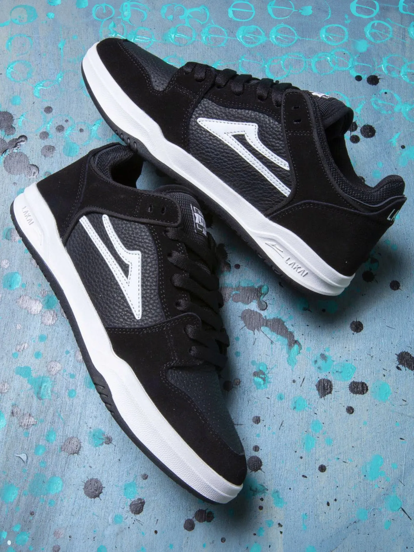 Telford Low Black Suede Shoes