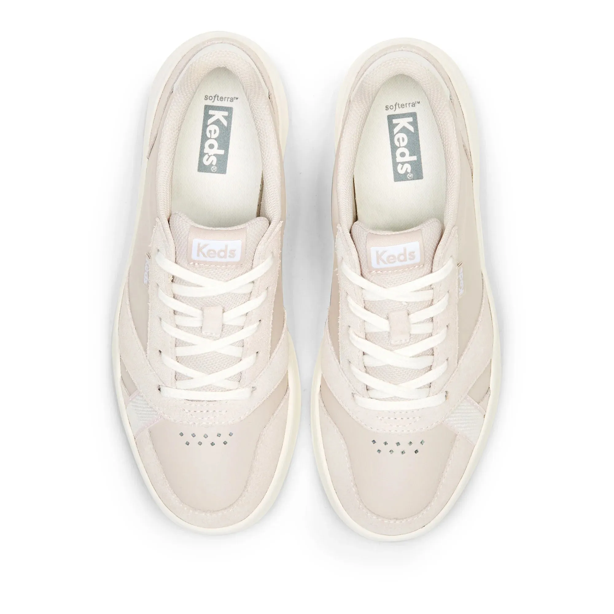 The Court Leather/Suede Light Pink